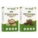 AyurDevam - Shivlingi beej & Putrajivak beej | Sivalingi and Putrajivak Seed Combo | शिवलिंगी बीज पुत्रजीवक बीज (250 Gram)