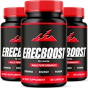 (3 Pack) Erecboost Kapseln, All Natural Advanced Formula, 180 Kapseln