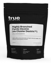 True Nutrition - Highly verzweigt Cyclic Dextrin - Kohlenhydrat-Pulver für anhaltende Intra-Workout-Energie, Enhanced Post-Workout Muskel-Recovery - Vegan und Non-GMO - Unflavored 2lb.