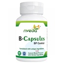 Nveda BP Support Capsules | Ayurvedic Formula for Healthy Blood Pressure Management | Heart & Circulation Support Supplement | 60 Capsules
