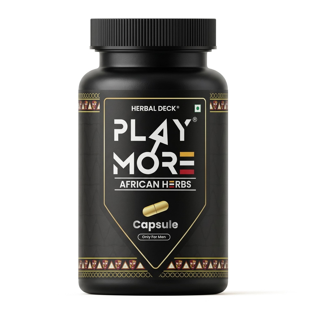 Play Mor Capsule African Herbs Premium, 60 capsules