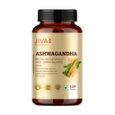 Jiva Ashwagandha Tablet - 120 Tablets | Ayurvedic Ashwagandha Supplement for Body, Boost Energy & Immunity, Stress Relief, Rejuvenates Mind, Improves Strength | Helpful in Kapha & Vata Doshas