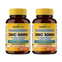 Zink 50mg Kapseln für Männer und Frauen, 240 Count | Hoch absorbierbare Zink-Ergänzungen für Immunsystem-Unterstützung | Zink 50 mg Mono Methionin Chelat Complex | Hilft mit Hautgesundheit & Gesamt Immunität