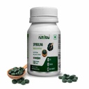 Nutriflow Spirulina Tablets – 100 Tablets x 2 Packs | Plant-Based Superfood Supplement | Natural Nutrient Source | Vegan & Gluten-Free | Dietary Supplement for Everyday Wellness