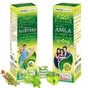 HERBAL CANADA AMLA SWARAS AND ALOEVERA RAS 500ML - COMBO PACK