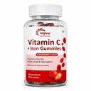 Vitamin C + Iron Gummies, Strawberry Flavor, 30 Count