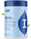 MyFitFuel Iron (3 Months) + Folic Acid, Zinc, Vitamin C & B12 Supplement For Hemoglobin, Immunity & Energy, (90 Capsules)