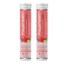 Fixuphealth Apple Cider Vinegar with the Mother 20 Tablets (Pack of 2) Gluten-free ACV Tablet with Vitamin B6 and B12 and Pomegranate Extract, Weight Loss Supplement for Women and Men