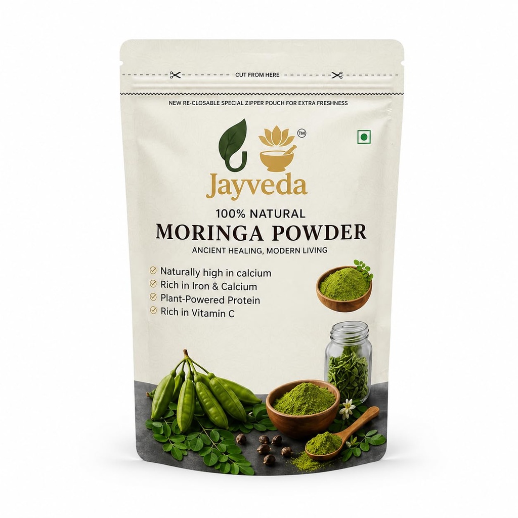 Moringa Powder | 100% Pure & Natural | For Energy, Immunity, Hair & Weight Loss | Ayurvedic Superfood | 200g