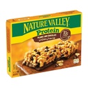 Nature Valley Protein Bar Peanut & Chocolate, High Protein Energy Bar, Low carb, Low Sugar, No Artificial Colors, Flavors And Preservatives & Gluten Free 40g x 4 Bars (Imported) From Biteza