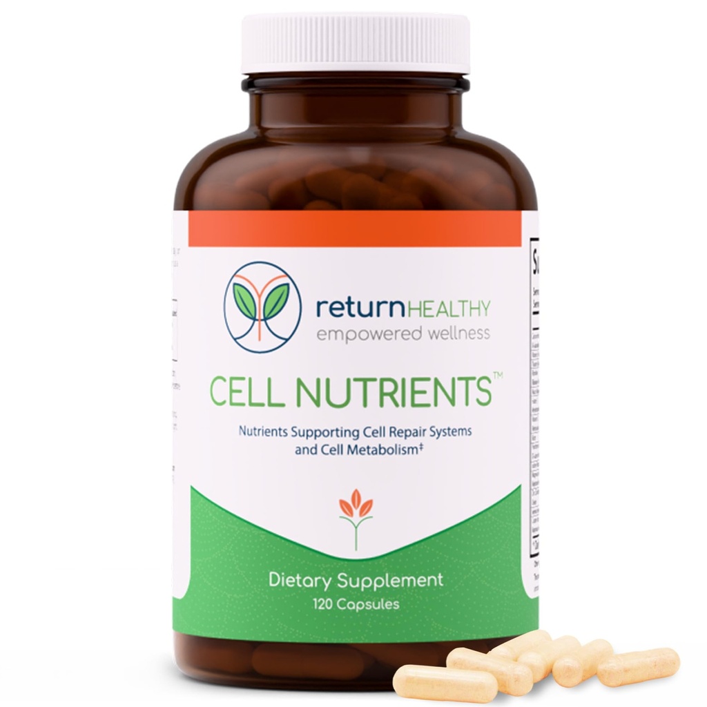 Zellnährstoffe | Fördert Zell- und Membranreparatur & Zellstoffmetabolismus | Hilft, Tick-Borne Infektionen zu bekämpfen & More | Mitochondriale Ergänzungen | Non-GMO, Vegan, 120 Kappen