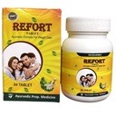 Rushabh Gaharwar Organics Refort 84 Tablets | A Herbal Weight Gainer | Help to Improve Metabolism, Digestion, Appetite, Weight Gain & Mass Muscle Growth for Both Men and Women