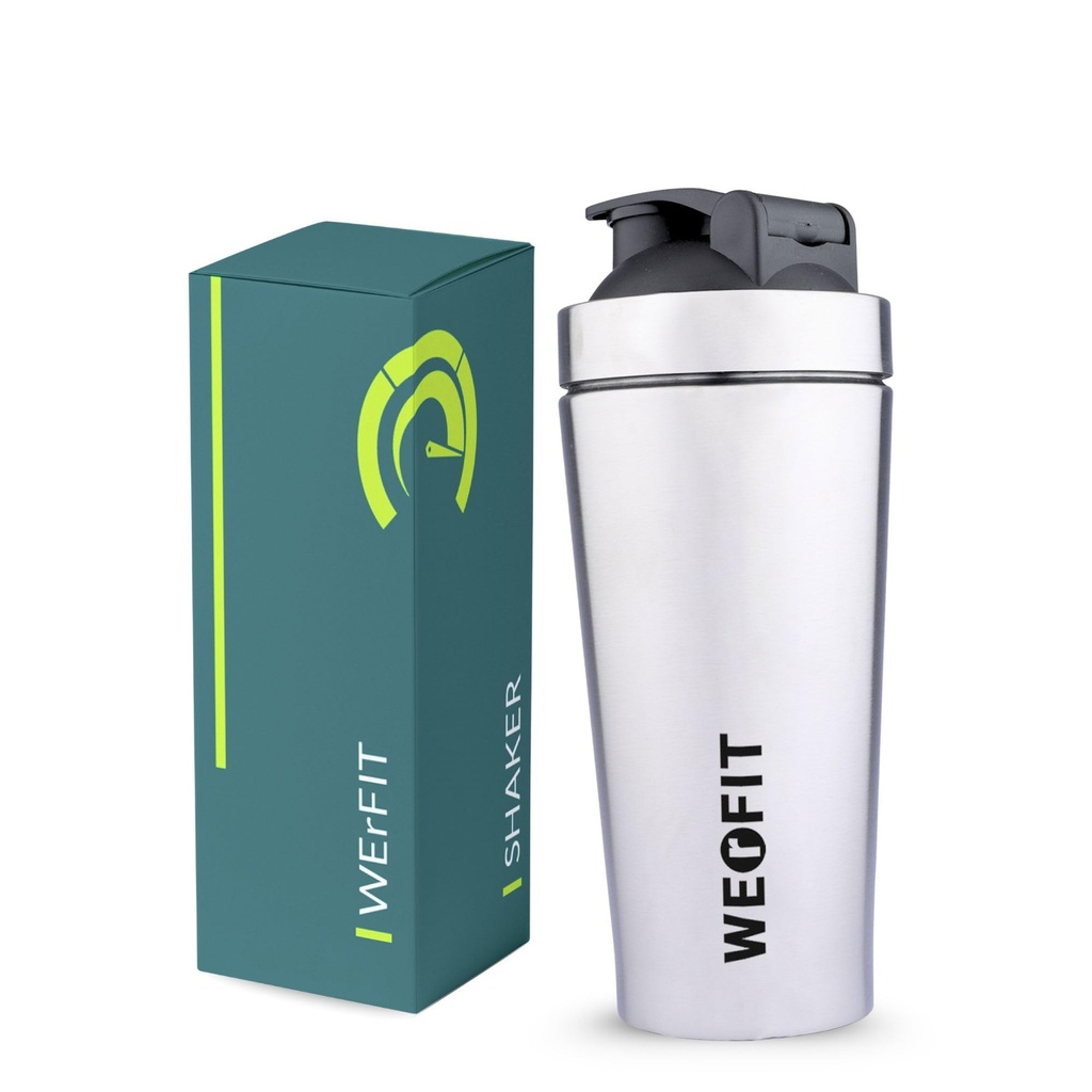 Protein Shaker Bottle | Shaker for Gym with BPA-Free, 100% Leakproof, and 700 ml Capacity, Stainless Steel Material | Gym Shaker Bottle for Men and Women