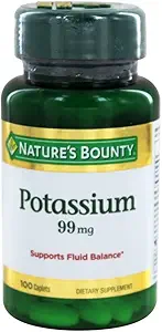 Gluconato di potassio della natura 99mg, 100 Caplets (pacchetto di 2)