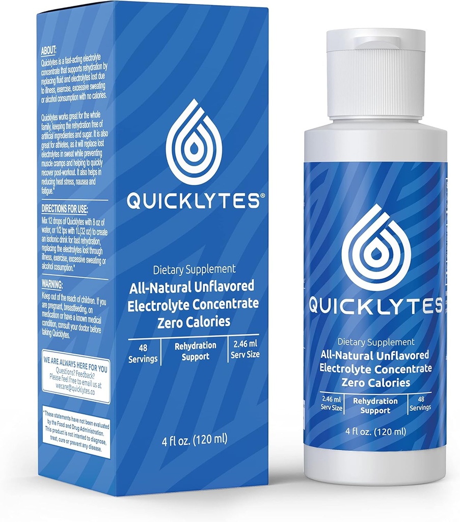 Supplément électrolytes pour une hydratation rapide.