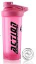 Zyro Action Gym Shaker Bottle – 750ml Protein Shaker with Mixer Ball, Leak-Proof Sipper Bottle for Gym, Fitness & Sports, BPA-Free, Multicolor (Pack of 1)