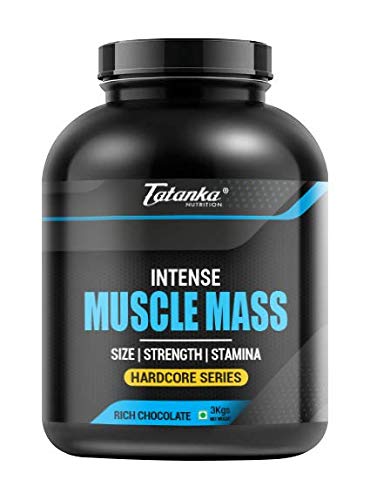 Intense Muscle Mass Gainer |Mass Gainer Protein Powder for Muscle Gain & Weight Gain | High Calorie Muscle Mass Gainer with Protein & Carbs | Strength & Stamina Support (KULFI BITE, 3Kgs)