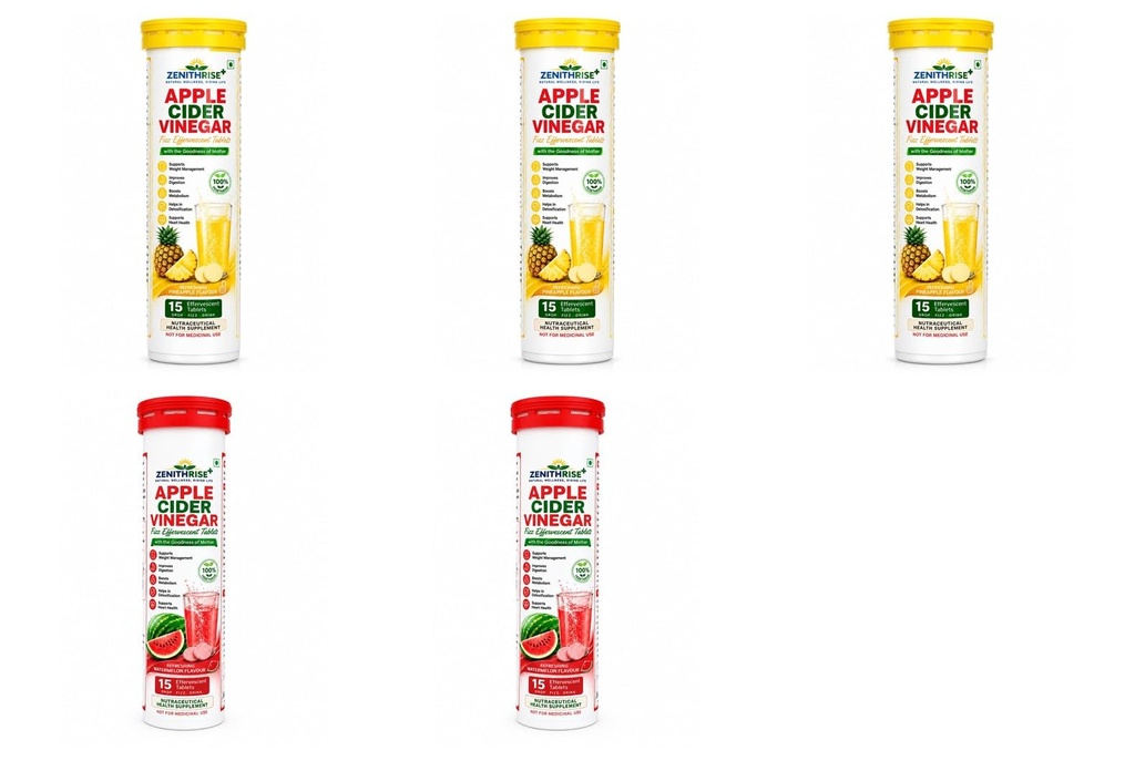 Zenithrise Plus Combo ACV Pineapple 3 + ACV Watermelon 2 (5 pcs)