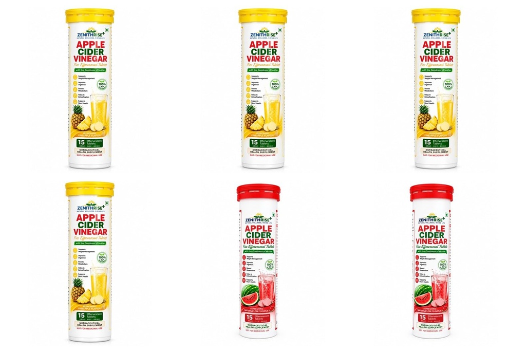 Zenithrise Plus Combo ACV Pineapple 4 + ACV Watermelon 2 (6 pcs)