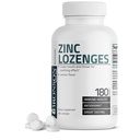 Bronson Zinc Lozenges Antioxidans & Immun Support Supplement Zitrone geflammt, 180 Chewable Tablets