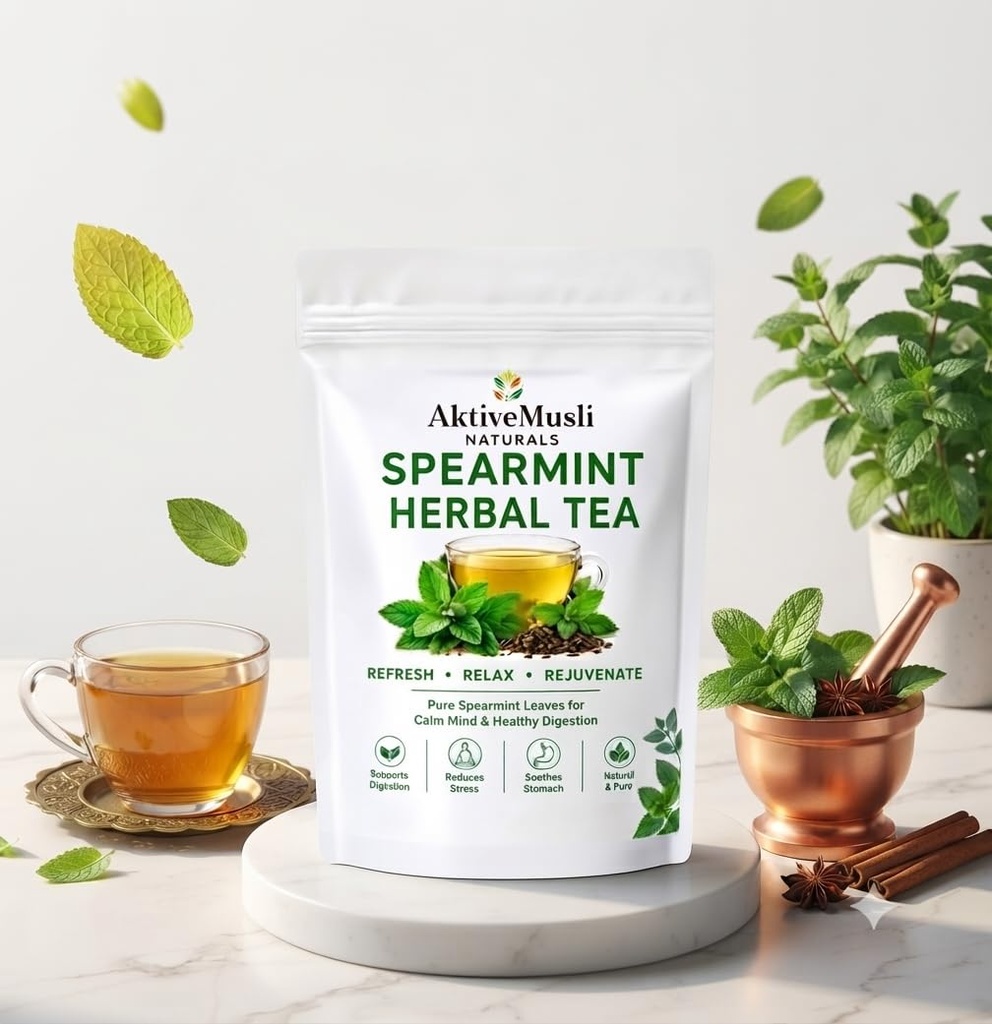 Spearmint Leaf Herbal Tea Helps in Hormone Imbalances Assorted Herbal Tea
