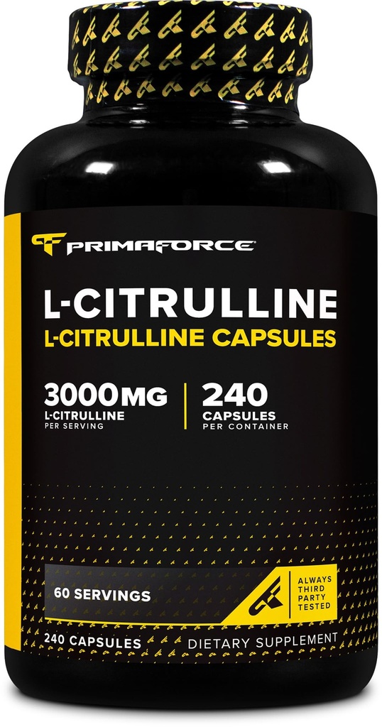 Primärkraft L-Citrulline 3000mg, 240 Kapseln, 60 Portionen