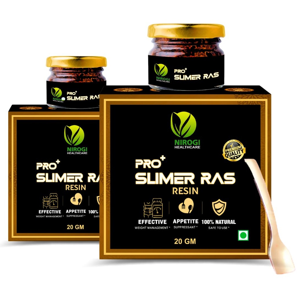 Pro Resin Weight Loss for Men & Women Natural Fat Burner, Detoxifier & Health Boost Slimming Solution (Pack of 2)