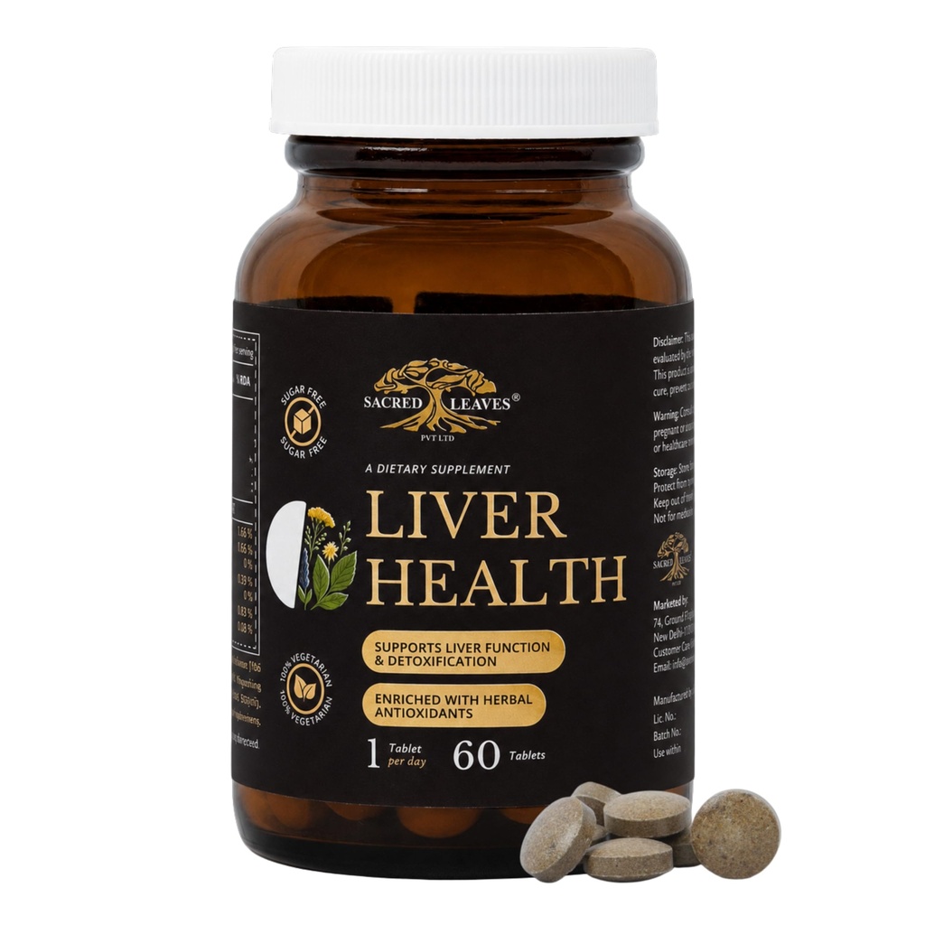 Liver Health Tablets with Kutki, Silymarin & Pippali Extract