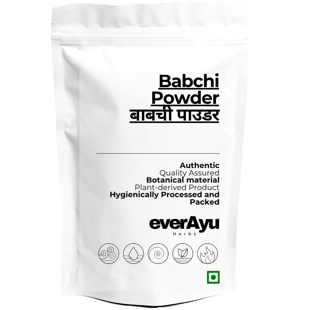 Babchi Powder 250gm | Psoralea Corylifolia Linn | Pure Ayurvedic Herbal Powder | Natural Herbal Churna for External & Traditional Use | 250gm