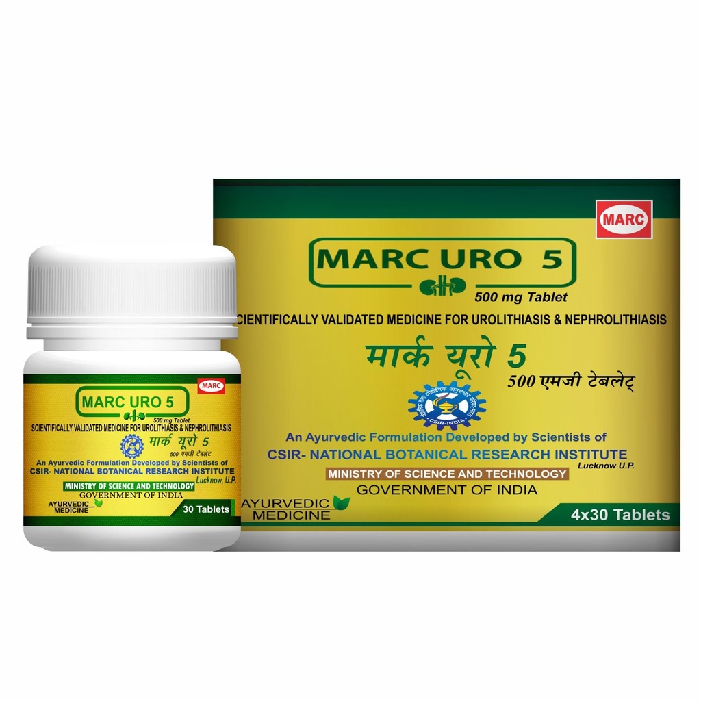 Marc Uro5 Ayurvedic Stone Breaker Tablets