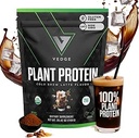 vedge Vegan Protein Powder - Polvere di proteine vegetali con Pea, Pumpkin & Sunflower - USDA Organic, Aminoacidi, Latticini Free, Gluten Free, Soy Free, Keto, Non OGM - Latte di Brew Freddo - 20 Servings