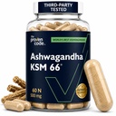 Ashwagandha KSM-66® 500mg | Lab Tested | 90+ Clinical Trials | 5% Withanolides | 100% Root Extract | Stress, Sleep, Energy & Immunity Support | 60 Capsules