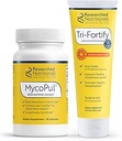 Valorecchie Ricercate Mold Detox Duo - MycoPul Advanced Toxin Binder (30 capsule) & Tri-Fortify Liposomal Glutathione (8 Oz) - 2 Prodotti Made to Support Removal of Mycotoxins