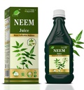 CURA AYURVEDIC Neem Ras II Fresh Neem Leaves II Natural Blood Purifier || 500ml