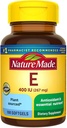 Nature Made Vitamin E 400 I.U. Softgels 100 ea (Pack von 2)