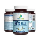 VEDAPURE Keto Slim Advanced Formula for Men & Women | Formulation of Garcinia Cambogia, Green Coffee & African Mango | 1000 Mg/Serving | 60 Capsules