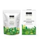 Kapiva Certified Organic Moringa Powder 200g | From Pure Drumstick Leaves | Gives Natural Energy & Nutrients (Moringa + Ashwagandha Powder)