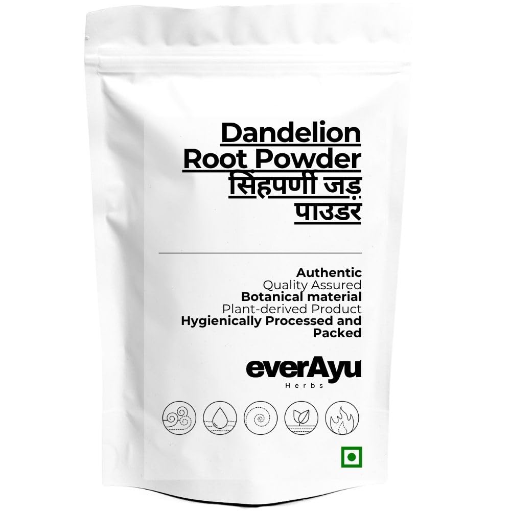 Dandelion Root Powder 50gm | Singhparni Jadd Powder | Taraxacum officinale | Pure Dandelion Root Powder | 50gm Pack