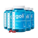 Goli Ashwagandha & Vitamin D Gummy - 300 Count - Mixed Berry, KSM-66, Vegan, Plant Based, Non-GMO, Gluten-Free & Gelatin Free Relax. Restore. Abwickeln, Pack von 5