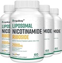 Orgabay Liposomal Nicotinamid Riboside 2000 MG mit TMG und Pterostilbene, Boosting NAD+, Support Healthy Aging, 240 Count