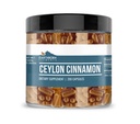 Éléments terriens Ceylan Cinnamon 200 Capsules, pures et non diluées, sans additifs