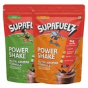 Power Shake Teen Boys + Teen Girls 13+ Yrs (2 x 400g) | Combo Pack |Height & Strength Drink | 14g Protein, 33 Nutrients, Probiotics & Ayurvedic Actives | Daily Nutrition Drink supports Height, Strength & Focus | Chocolate 800g | Safe Nutrition Drink For Teens
