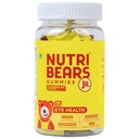 NutriBears Kids Eye Health Gummies | Lutein + Astaxanthin + DHA + Zeaxanthin | Screen Time Eye Care | No Artificial Colours | USFDA-Registered | Vegetarian | Ages 2–12 | Strawberry | 30 Gummies