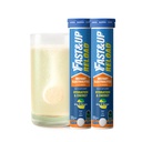 Fast&Up Reload (10 Litres) Low Sugar energy drink for Instant Hydration- 20 Effervescent Tablets with all 5 Essential Electrolytes + Added Vitamins -Certified Electrolytes Drink- Lime and Lemon flavour Pack of 2