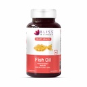 Bliss Welness Omega-3 Arctic Sea Fish Oil Triple 3X Strength 2500mg | 1100mg EPA 700mg DHA 200mg Other Omega 3 6 9 Fatty Acid | Cold Pressed Molecular Distilled Fishy Burp Free for Men Women | Brain Heart Joints Eye Muscle Build Skin Health Supplement - 60 Softgel Capsules