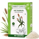 Sat Isabgol Psyllium Husk Powder 200gm | Natural Fibre Supplement for Digestion, Gut Health And Irritable Bowel Syndrome, Effectively Relieves Constipation | Isabgol Bhusi | No Added Sugar Or Preservatives | Gluten Free