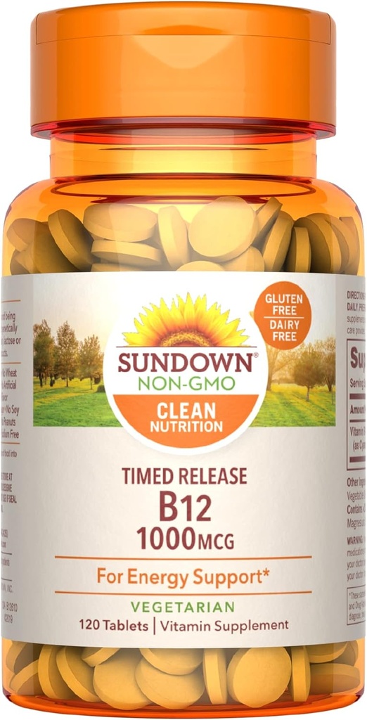 Vitamine B12, 120 comprimés