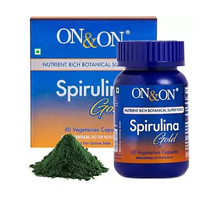 AWL Spirulina Gold Vegetarian Capsules (Pack Of 1)