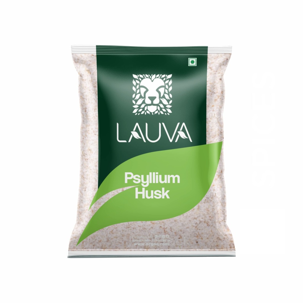 LAUVA Natural Sat Isabgol Psyllium Husk Powder- 500G (250g x 2) | For Constipation, Diarrhoea, Weight Loss And Tummy Problems