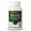 Spirulina Capsule 500mg | 100% organic Capsules | Preservative-Free Superfood | For Men & Women (60 Capsule (Pack of 1))